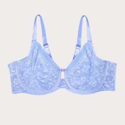 No Show Lace Unlined Underwire