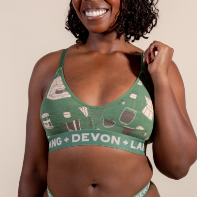 Bria Bralette - Coffee