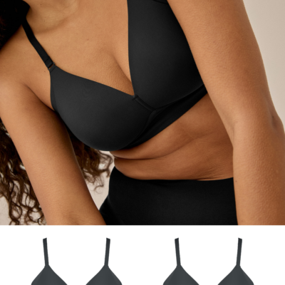 Naturana Soft Bra with Side Smoother Effect Duo Set